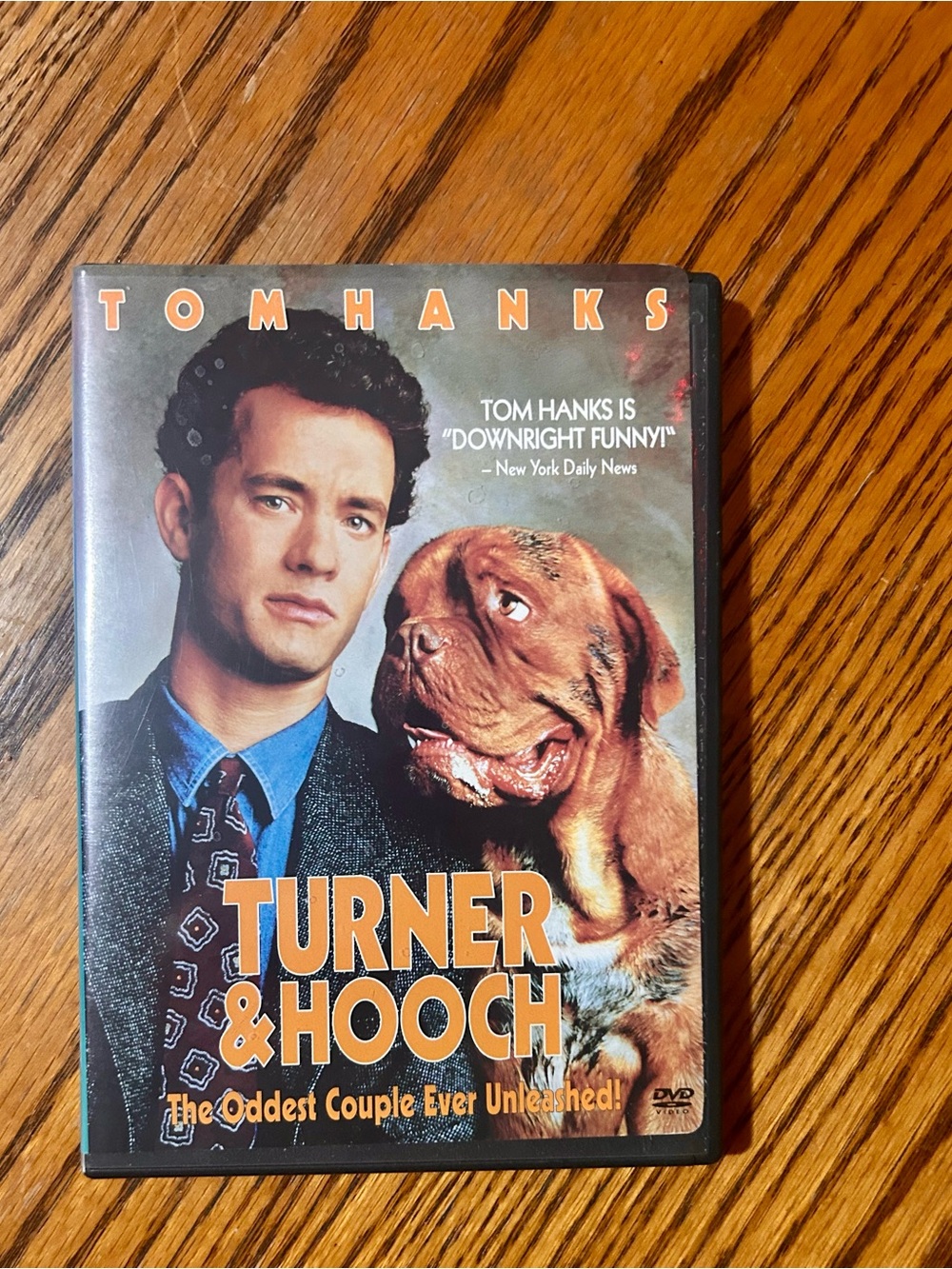 Turner & Hooch (DVD) — Tom Hanks — Orange Cover